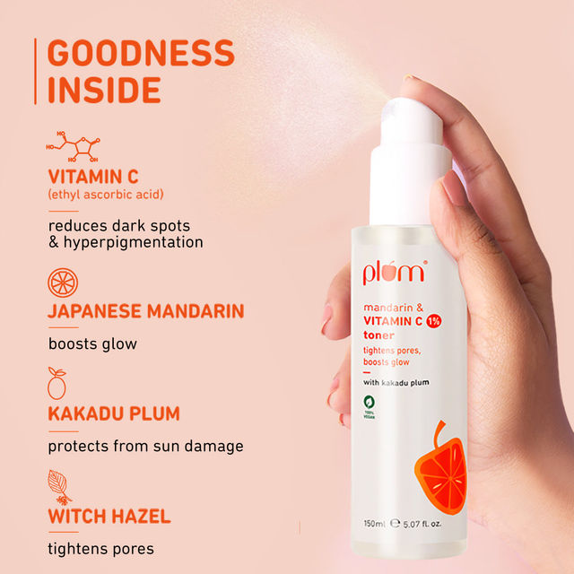 Plum 1% Vitamin C Toner with Mandarin & Kakadu Plum
