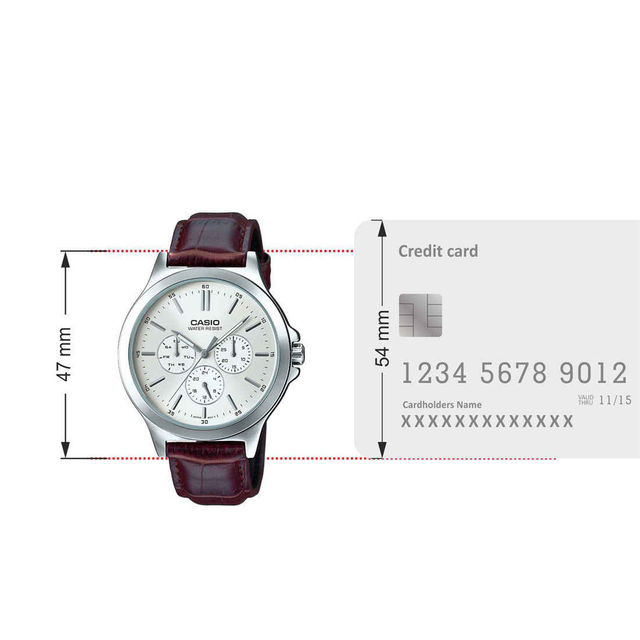 Casio Men's Enticer Analog White Dial Watch - Buy at ₹3795 Online