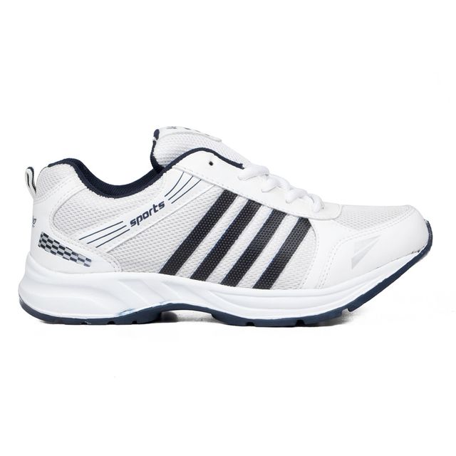 Asian Wndr-13 Men Sports Shoes | White-Navy | UK 7