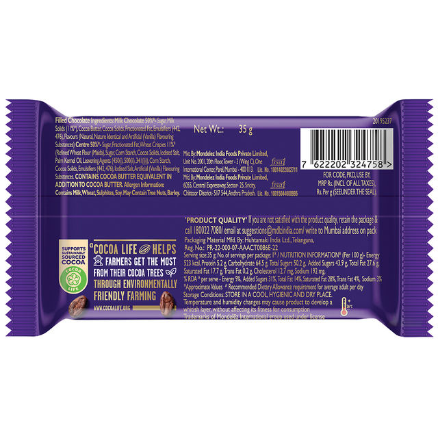 Cadbury Dairy Milk Crispello Chocolate Bar 35 g Combo