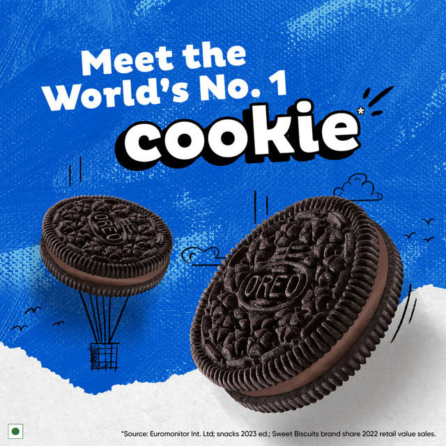 Cadbury Oreo Chocolate Flavour Crème Sandwich Biscuit