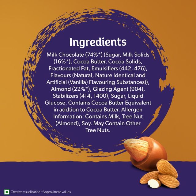 Cadbury Dairy Milk Bites- Almonds(40gms) & Cadbury Dairy Milk Bites- Hazelnut(40gms) Chocolate Combo