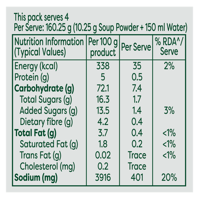 Knorr Chinese Hot And Sour Veg Soup 41 g Combo