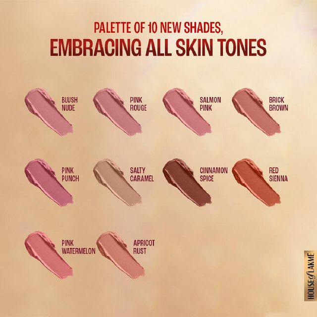 Lakme 9 To 5 Primer + Matte Lipstick- Blush Nude
