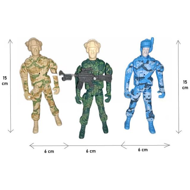 Toybharat Soldier Set |Multicolour | Travel Toys | Birthday Gift