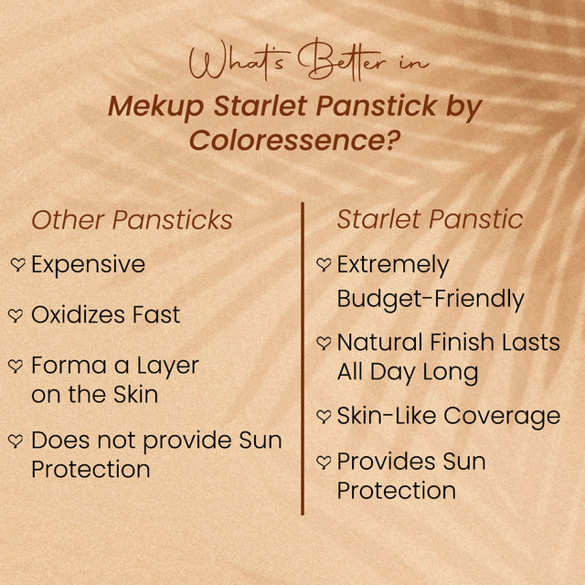 Coloressence Makeup Panstick - Fair Peach