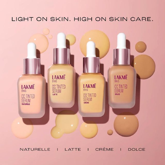 Lakme Cc Tinted Serum With 2% Hyaluronic Acid - Creme