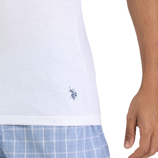 U.S. Polo Assn. | Vest Pack of 1 | XL | Vests | I024 | White