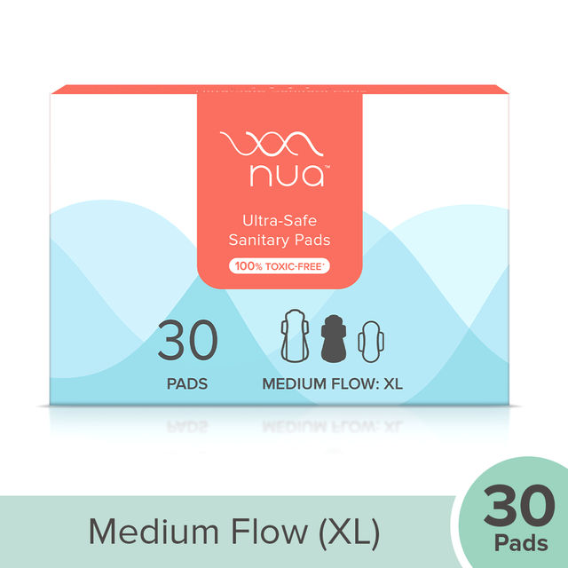Nua Ultra Thin Rash Free XL Sanitary Pads