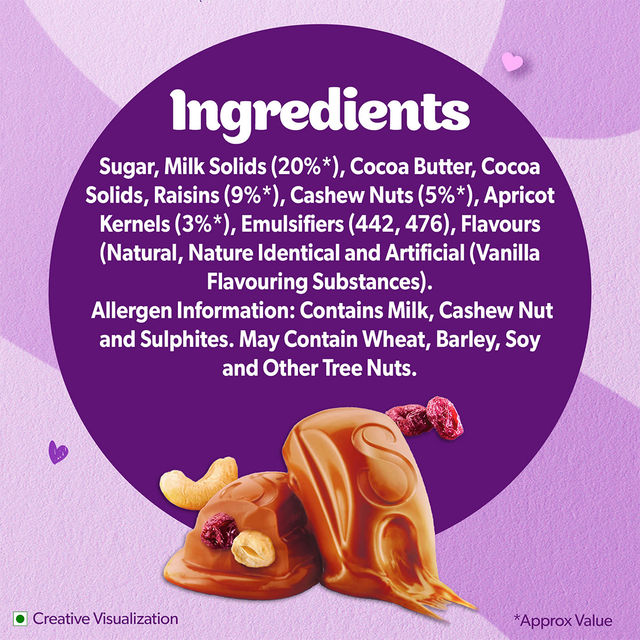 Cadbury Dairy Milk Silk Fruit And Nut Chocolate Bar & Chocolate Mousse Combo