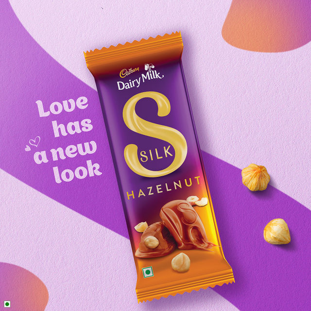 Cadbury Dairy Milk Silk Hazelnut Chocolate Bar, 58 g - Pack of 2