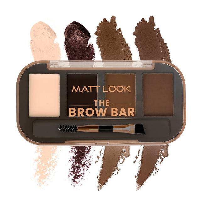Mattlook The Brow Bar With Angled Brush | Water Proof & Longlasting | Shade-02