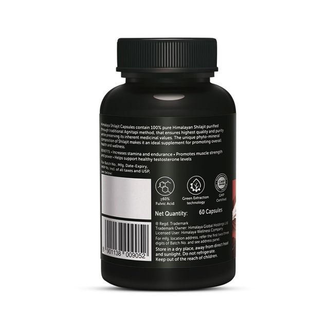 Himalaya Shilajit Capsules 60'S India