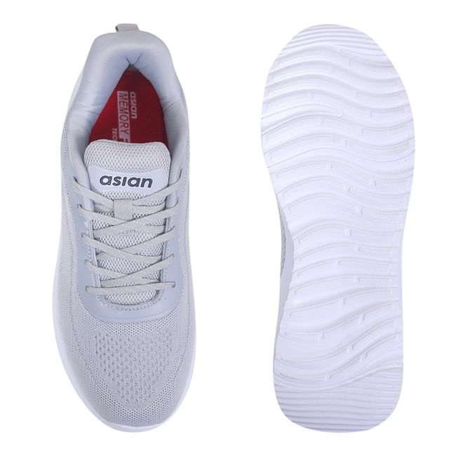 Asian Delta-20 Men Sports Shoes Light Grey (Size-7)