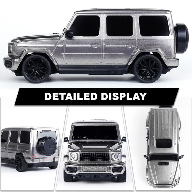 Wembley G Wagon RC Car High Speed Remote Control Car for Kids Rechargeable Car - Silver