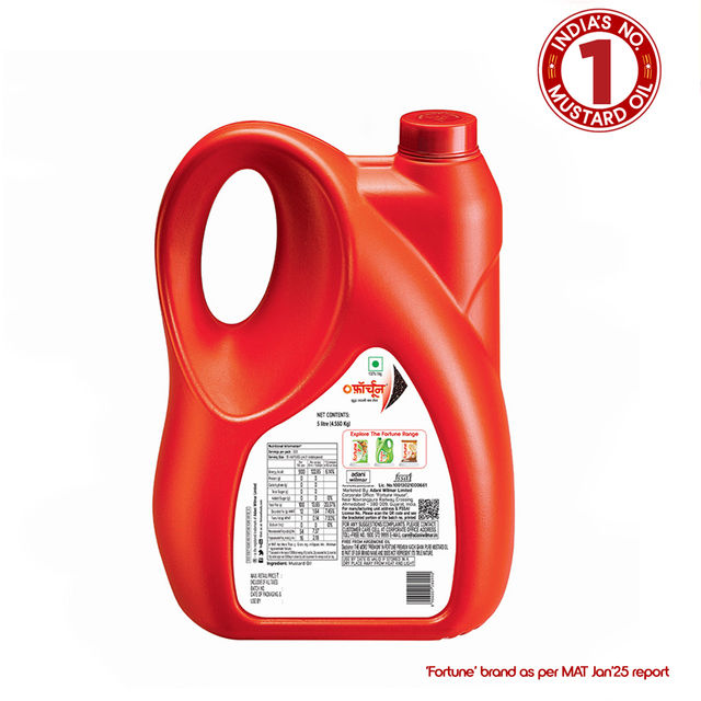 Fortune Kachi Ghani Pure Mustard Oil | Jar