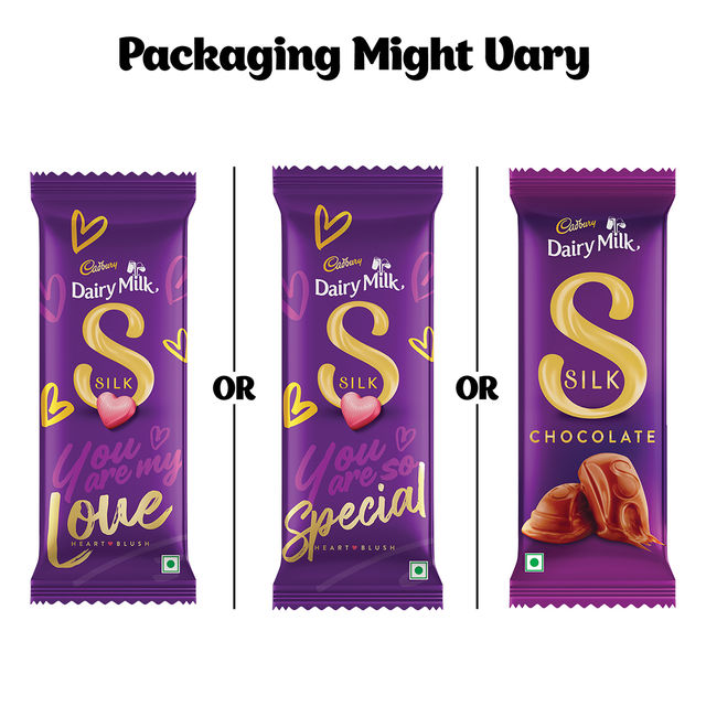 Cadbury Dairy Milk Silk Chocolate Bar, 150 g - Pack of 2