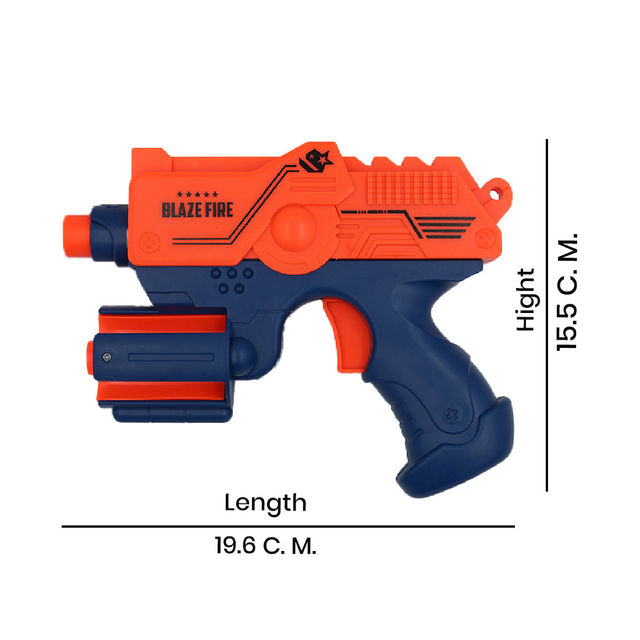 Toybharat Blaze Fire Gun |Multicolour| Gun Toy | Intractive | Activity Toy
