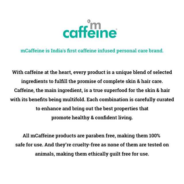 mCaffeine Naked & Raw Coffee Under Eye Cream