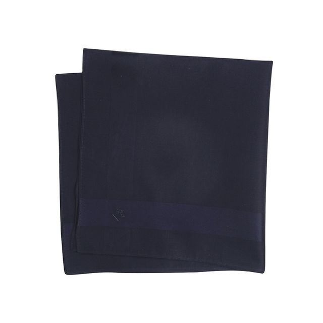 Louis Philippe Men's Solid Cotton Handkerchief | Assorted