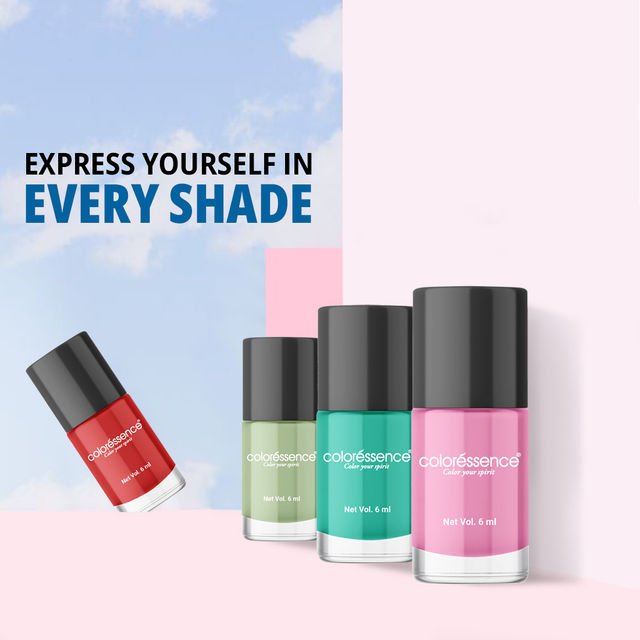 Coloressence Cute Coats Mini Nail Polish - Siren Red