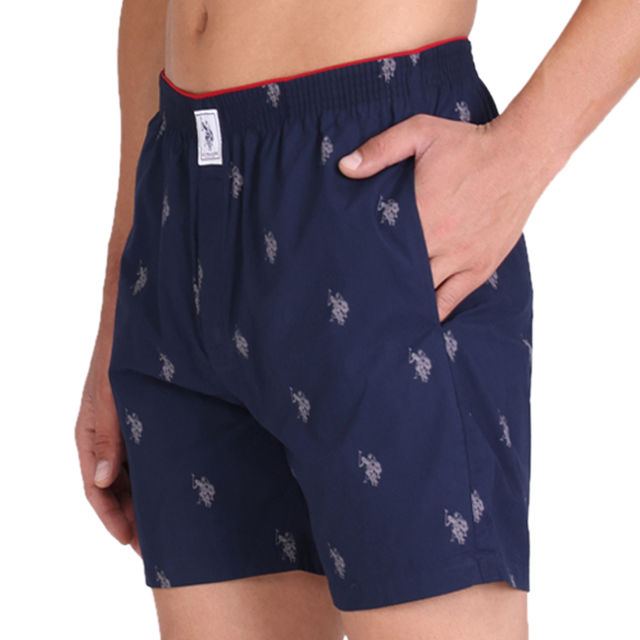 U.S. Polo Assn. | Boxers Pack of 1 | L | Boxers | I021 | Navy