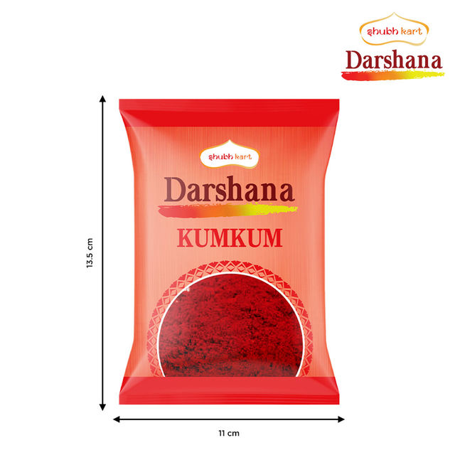 Shubh kart - Darshana kumkum powder 20g