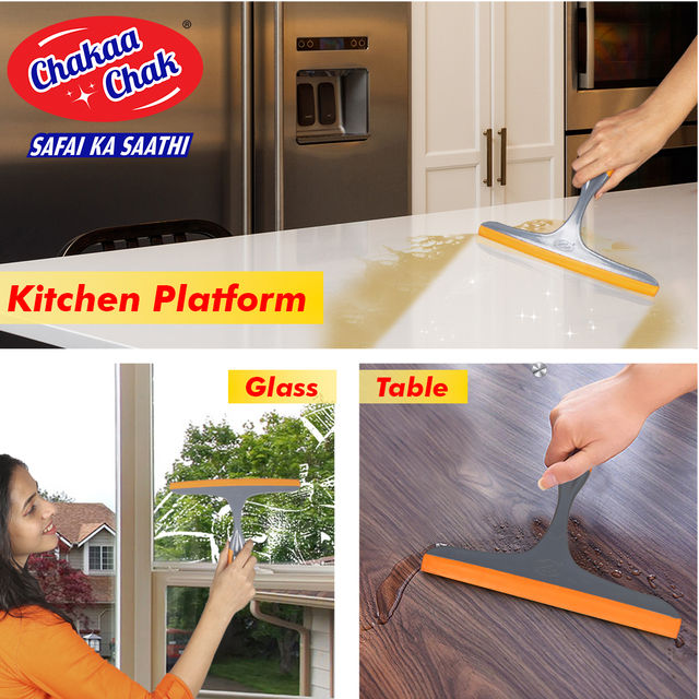 Chakaachak Eazo Wiper(1pc) & Kitchen Towel Diamond Design(4pc) Combo