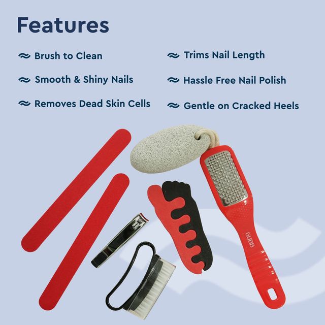 Gubb 7 In 1 Pedicure Kit