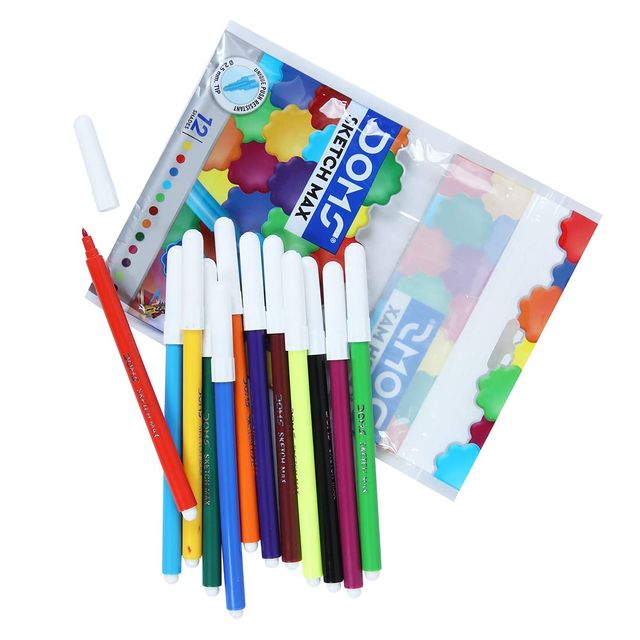 Doms Water Color Pens Sketch 14 Shades Max
