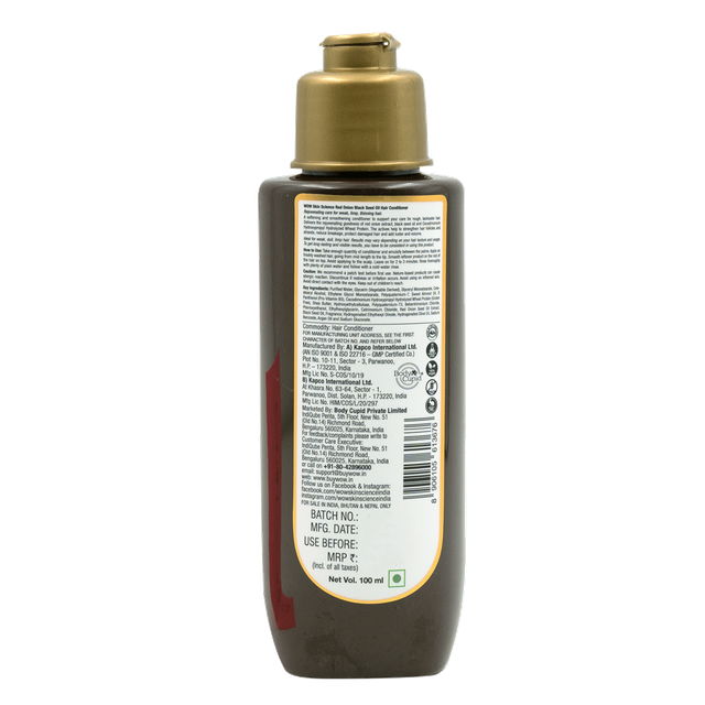 WOW Skin Science Onion and Black Seed Conditioner 