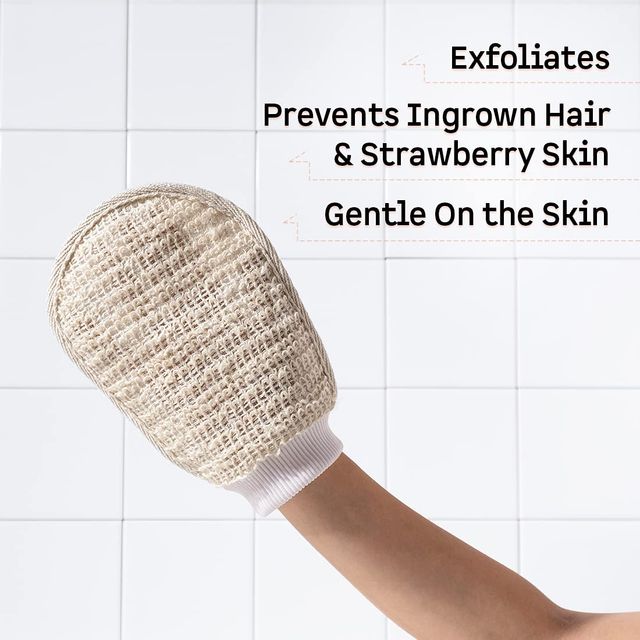 mCaffeine Exfoliating Bath Glove