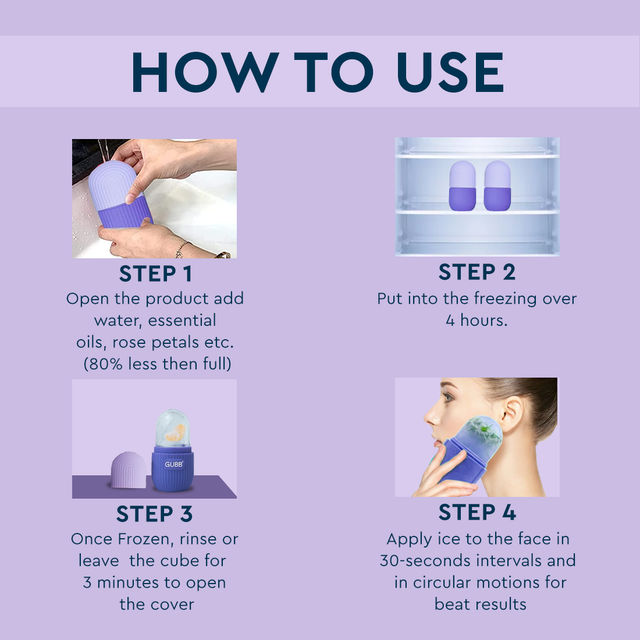 Gubb Ice Roller For Face Eyes And Neck To Brighten Skin And Enhance Your Natural Glow
