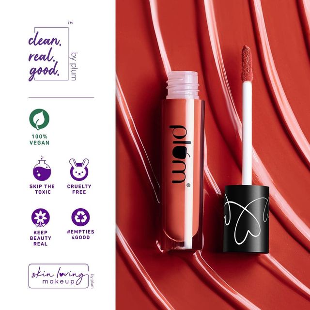 Plum Matte In Heaven Liquid Lipstick - Cocoa Mocha | Paraben-Free