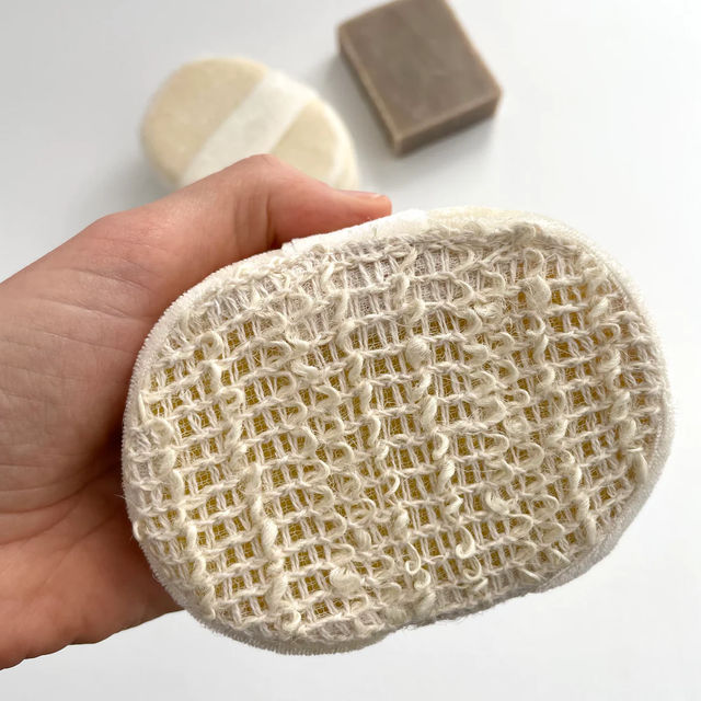 Buy Ramie Bath Scrub With Sponge Online - Price @ ₹61 | Instant ...