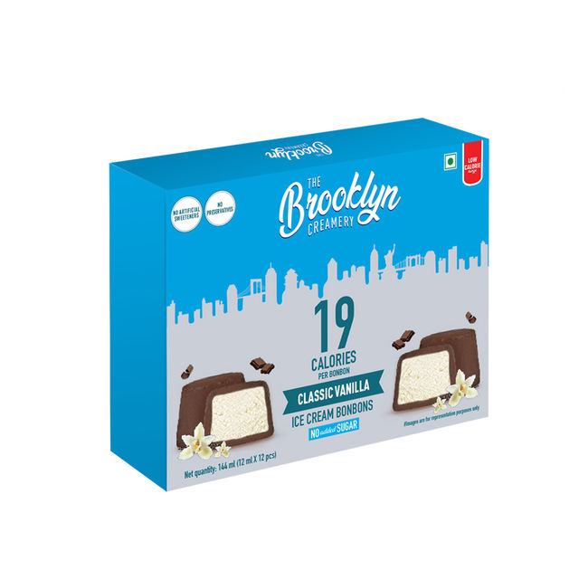 The Brooklyn Creamery Vanilla Bonbons(Zero Added Sugar)
