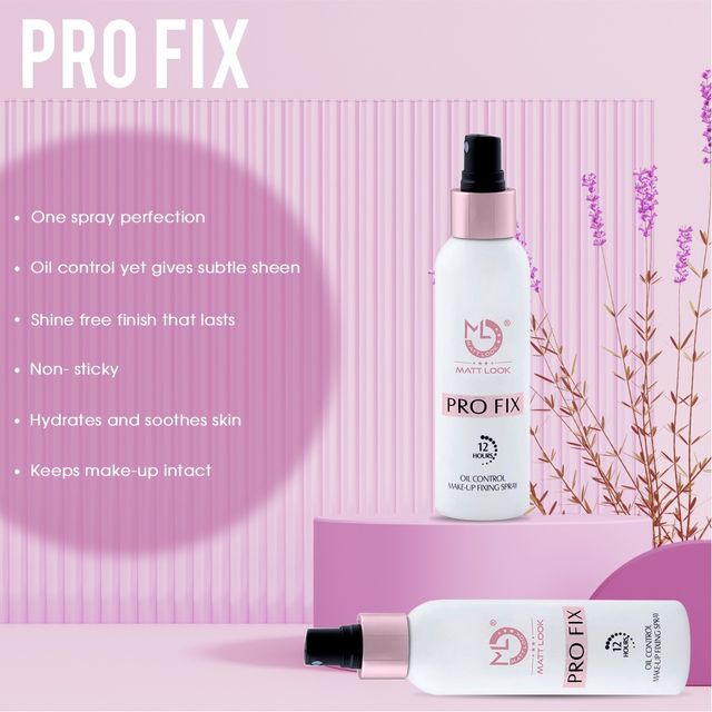 Mattlook Pro Fix Oil Control Make-up fixing spray