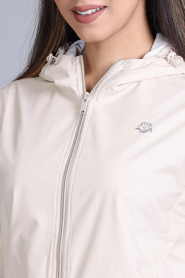 Fort Collins Women's Windbreaker Jacket | Beige - M