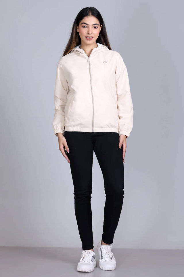 Fort Collins Women's Windbreaker Jacket | Beige - M