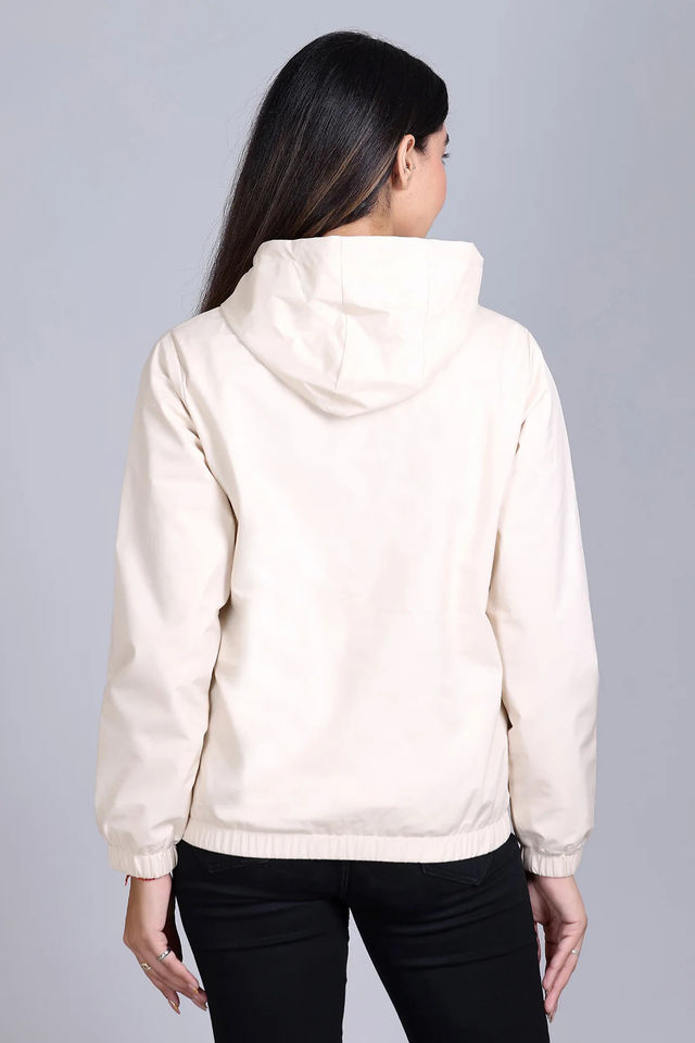 Fort Collins Women's Windbreaker Jacket | Beige - M
