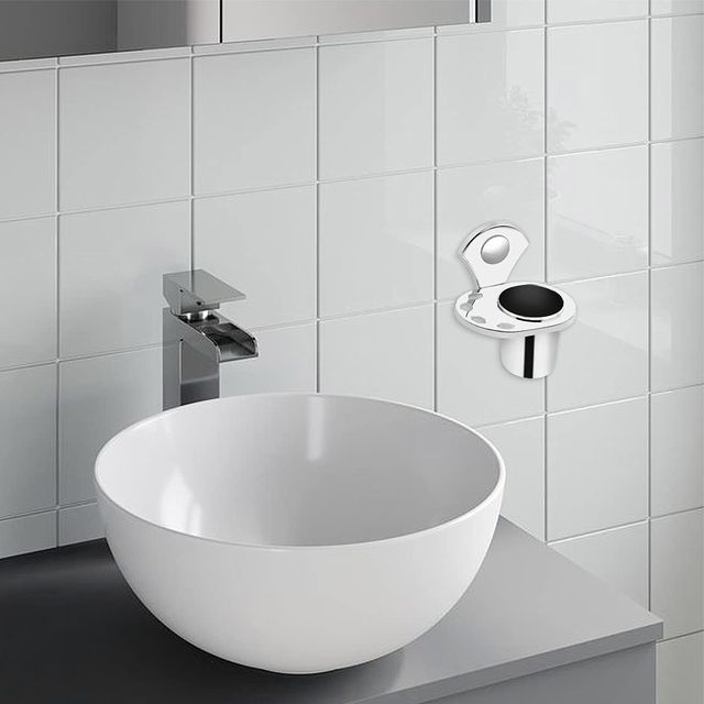 Buy Plantex Stainless Steel Toothbrush Holder Tumbler Stand for Bathroom Accessories at ₹279 ...
