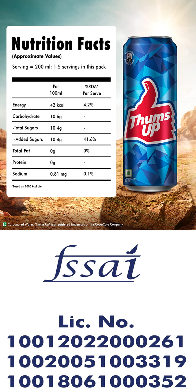 Thums Up Soft Drink