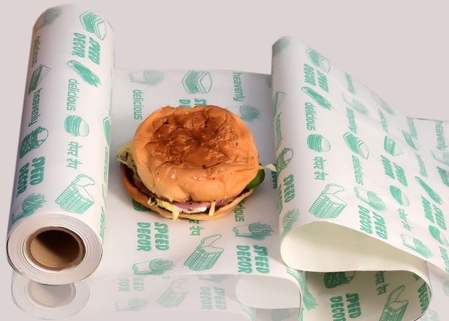 Tempware Wrapping Printed Paper Roll 1/2 Kg 40Gsm