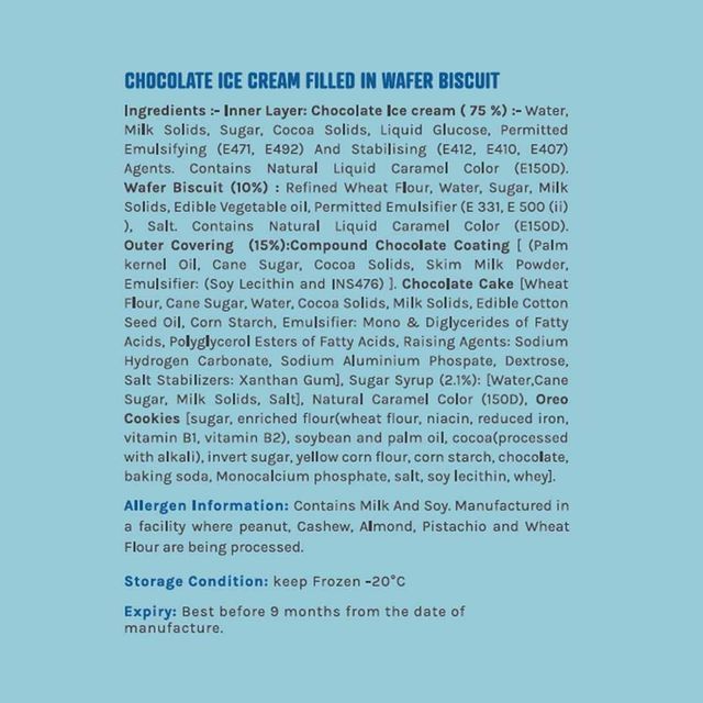 Vadilal Vola Choco Taco