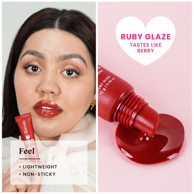 Foxtale SPF 30 Brightening Lip Balm with Peptitdes (Ruby)