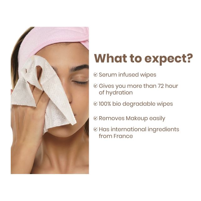 Personal Touch Skincare World's First Serum Infused Makeup Remover | With Hyaluronic Acid
