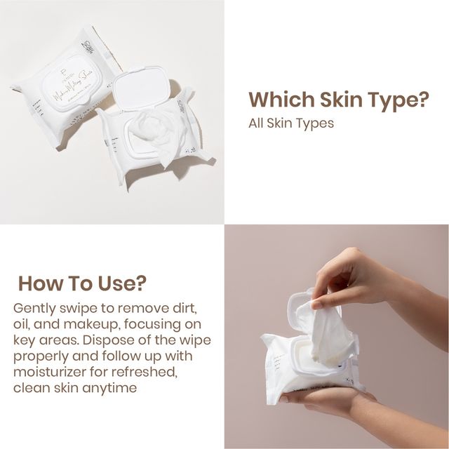 Personal Touch Skincare World's First Serum Infused Makeup Remover | With Hyaluronic Acid