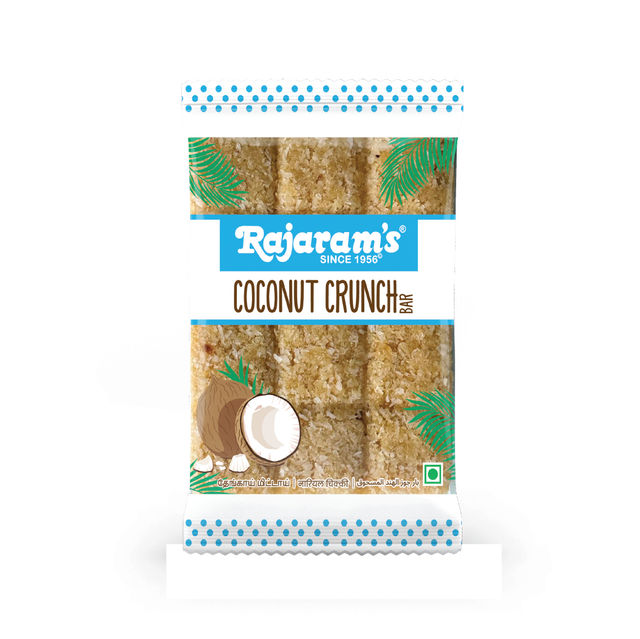 Rajaram's Coconut Crunch Bar 100 g Combo