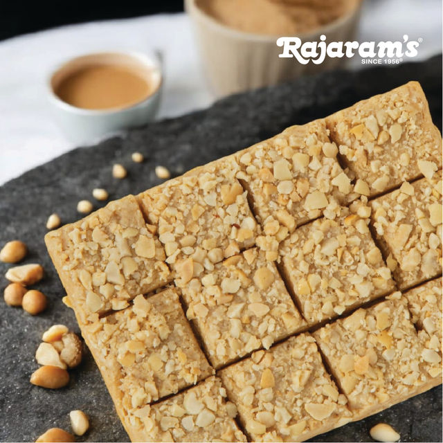 Rajaram's Cake Style Peanut Butter Chikki 100 g Combo