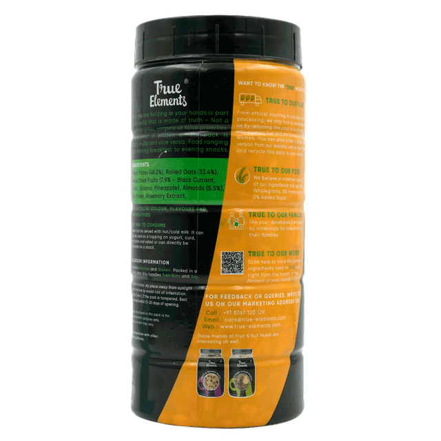 True Elements Fruit and Nuts Muesli